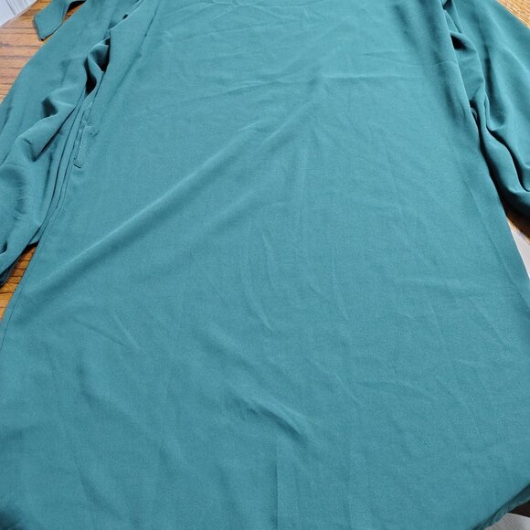 Long Sleeve Dress with Fabric Belt - Picture 4 of 5